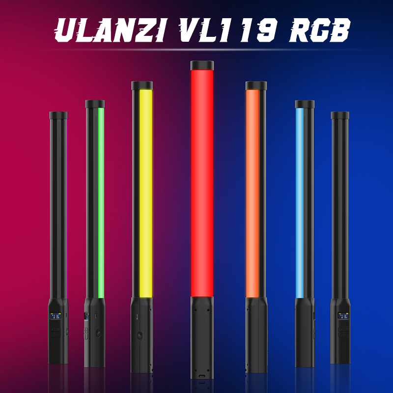 Photography Lighting Wand - Ulanzi VL119 Handheld RGB Colorful Stick