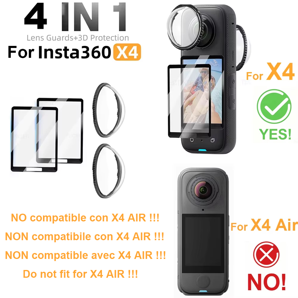 Insta360 Camera X4 - For Insta360 X4 Lens Guard Cap