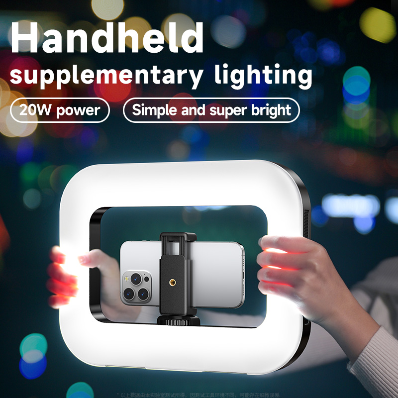 Photography Lighting Overhead - Dimming Rechargeable LED Ring Light Rabbit