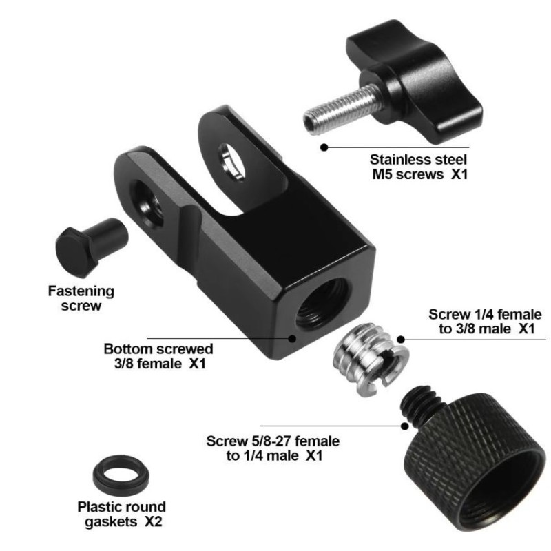 DT76 Microphone Adapter 3/8-In - Boom Arm Stand 评论和价格