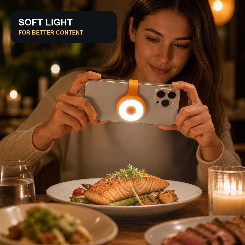 Portable LED Selfie Fill Light - Photography Lighting Set 评论和价格