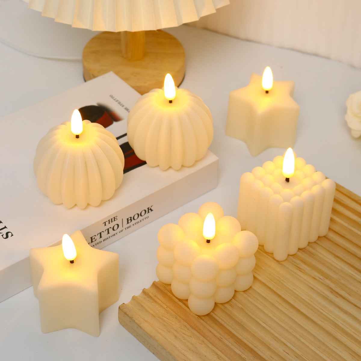 Led Candle  Cube for Wedding,  - Lighting In Photography 评论和价格