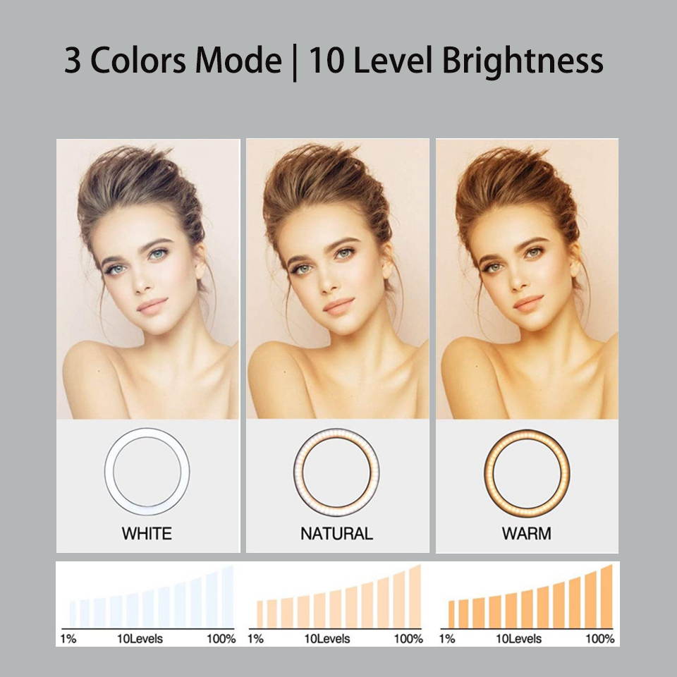 6inch Ring Light with Tripod L - Photography Lighting Overhead 评论和价格