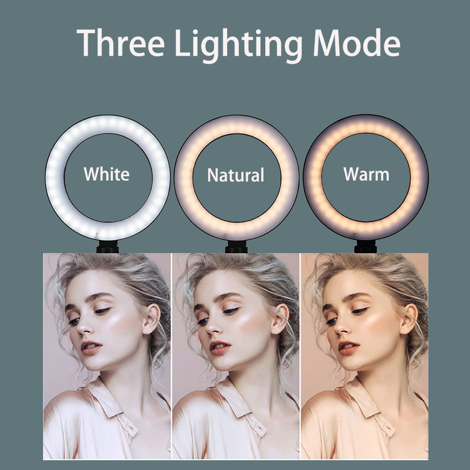 6inch Ring Light with Tripod L - Photography Lighting Overhead 评论和价格