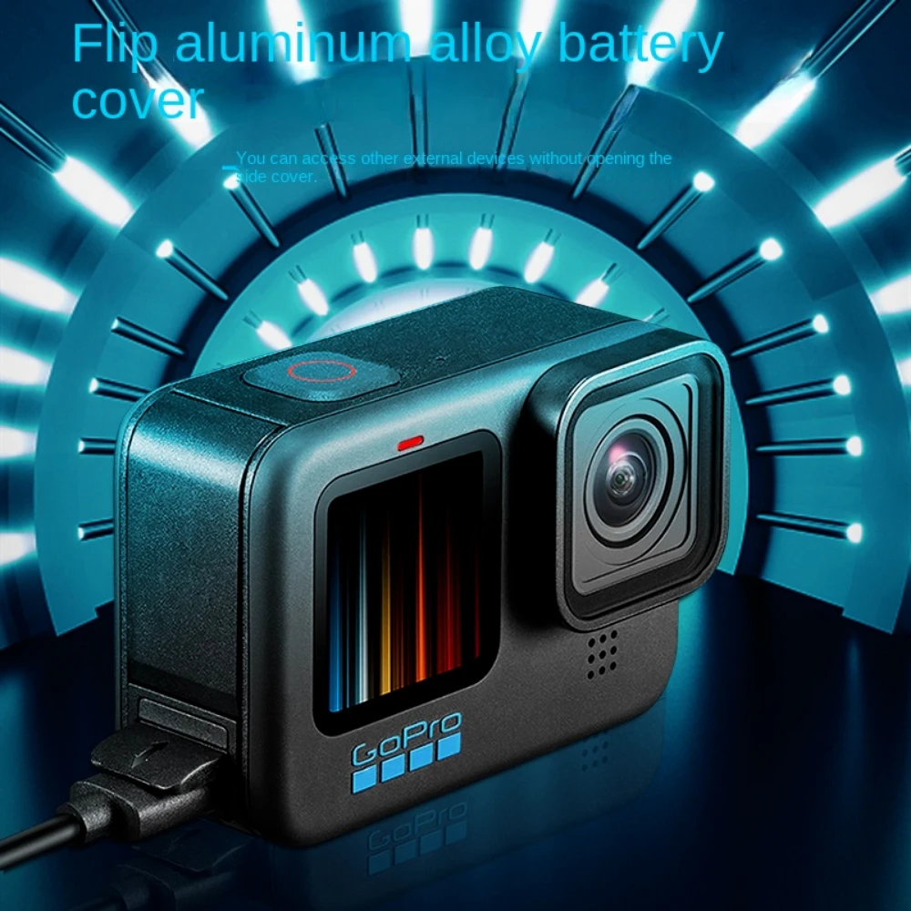 Flip Battery Cover for GoPro H - Gopro Action Camera Hero 11 Black 评论和价格
