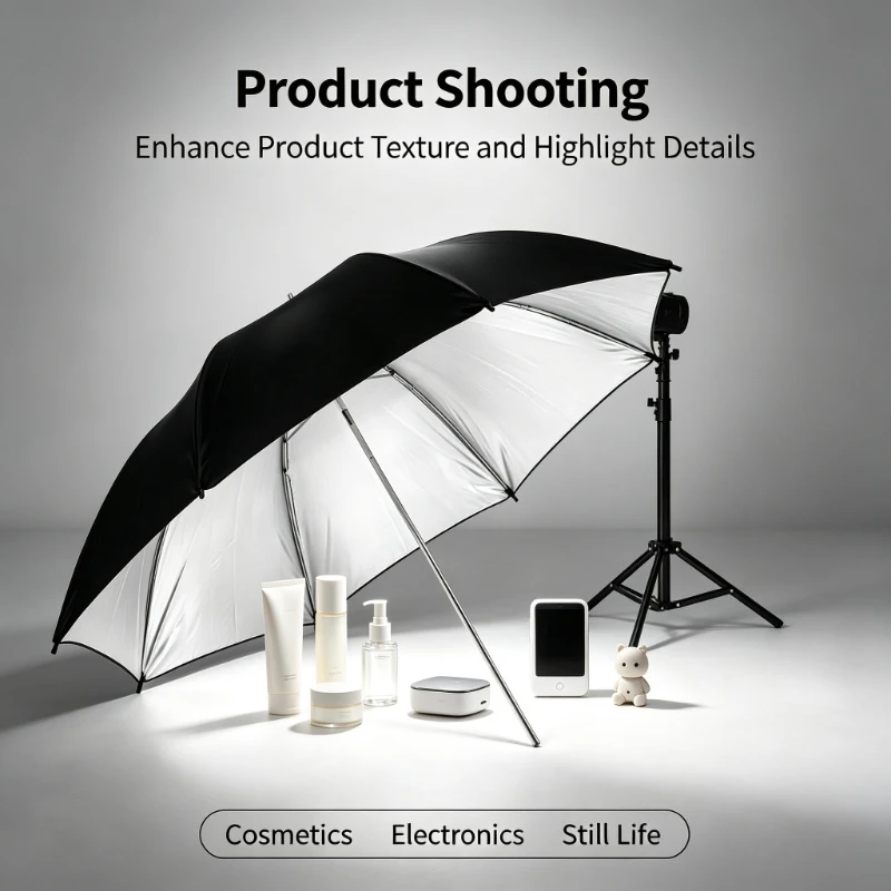 2026 Black Durable 33-inch Ref - Photography Lighting With Umbrella 评论和价格