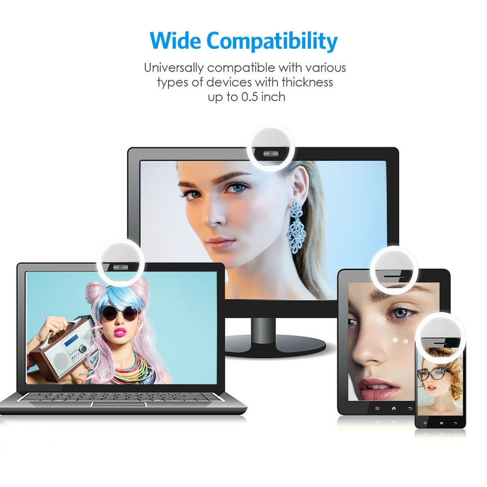 LED Selfie Fill Light USB Char - Photography Lighting Video 评论和价格
