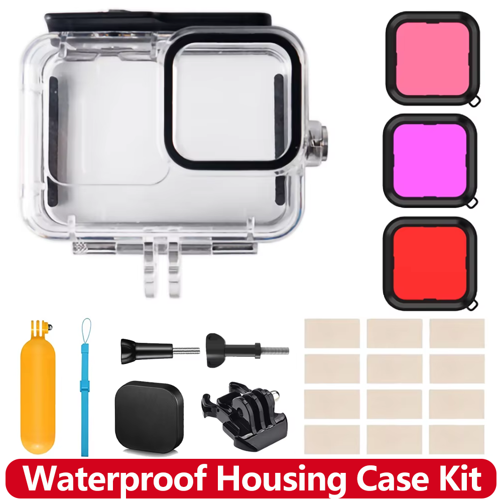 Waterproof Housing Case for Go - Gopro Action Camera Hero 11 Black 评论和价格