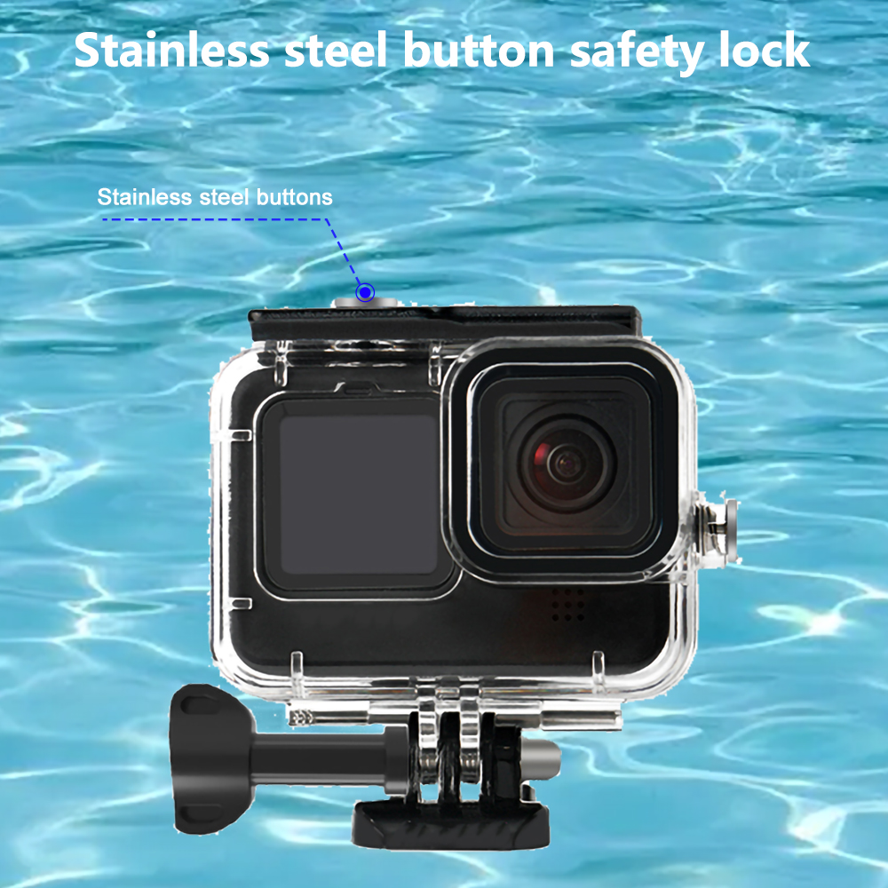 Waterproof Housing Case for Go - Gopro Action Camera Hero 11 Black 评论和价格