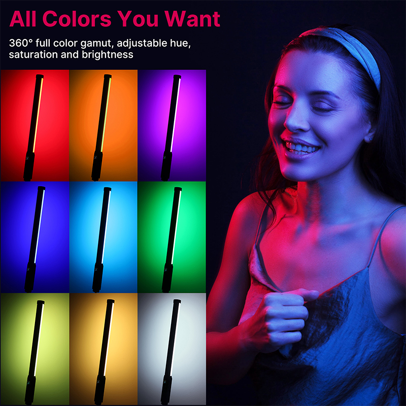 Ulanzi VL119 Handheld RGB Colo - Photography Lighting Wand 评论和价格