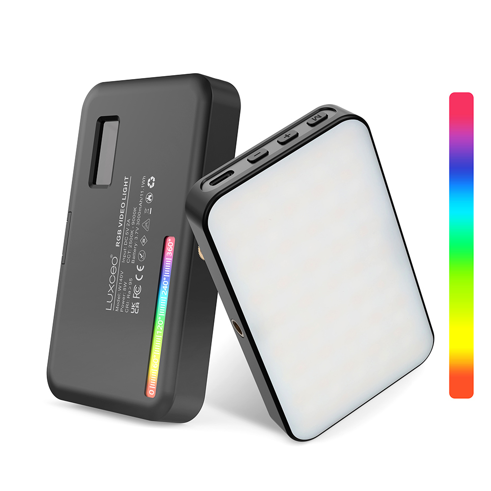 LUXCEO V10 PRO Video Light RGB - Photography Lighting With Umbrella 评论和价格