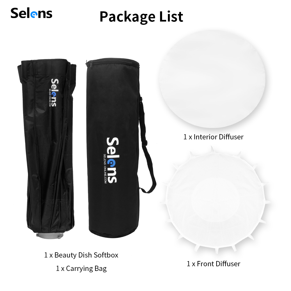 Selens 85cm Umbrella Radar Sof - Photography Lighting With Umbrella 评论和价格