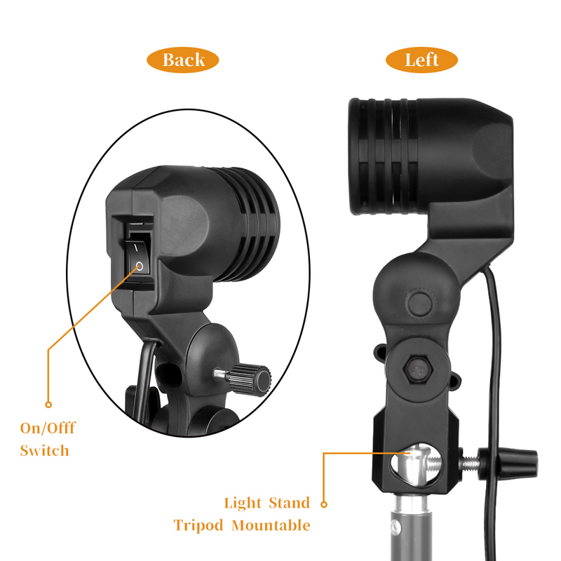 1.8m Cable Cord Light Bulb Sta - Photography Lighting With Umbrella 评论和价格