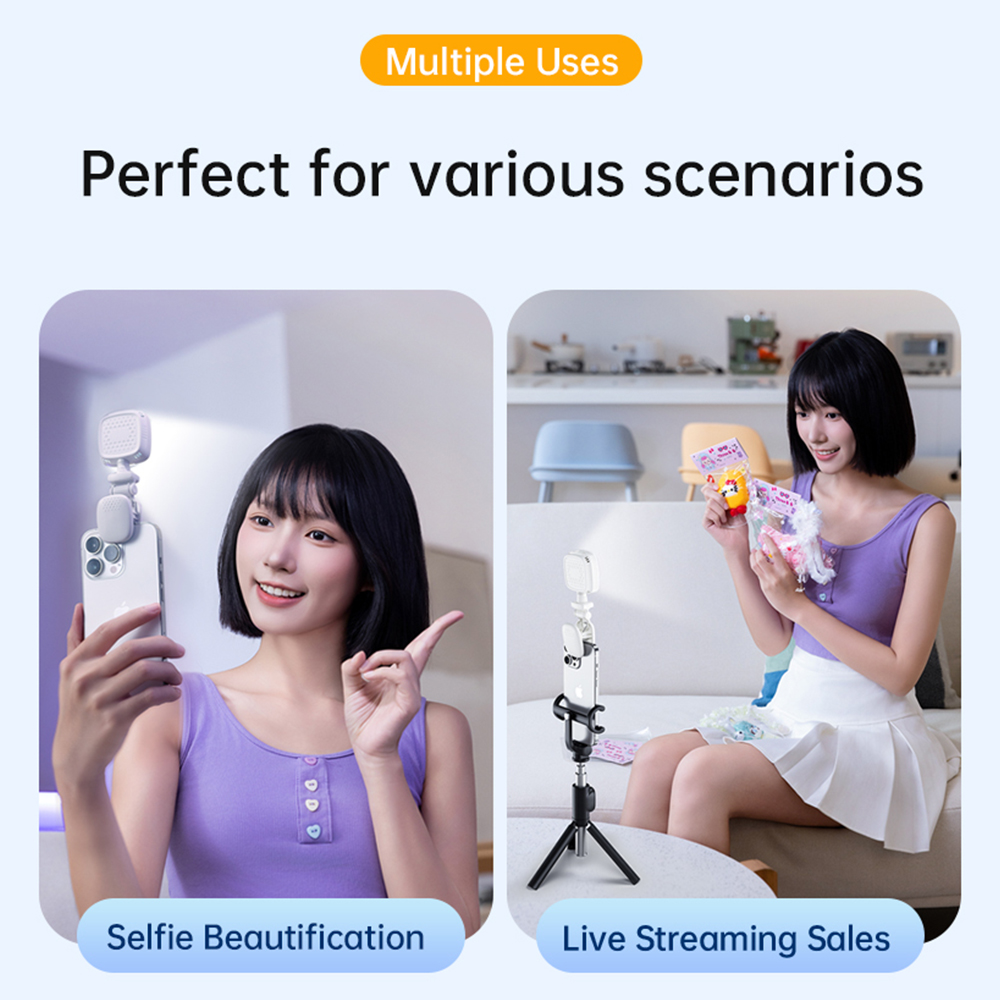 Portable LED Selfie Light Came - Photography Lighting Video 评论和价格