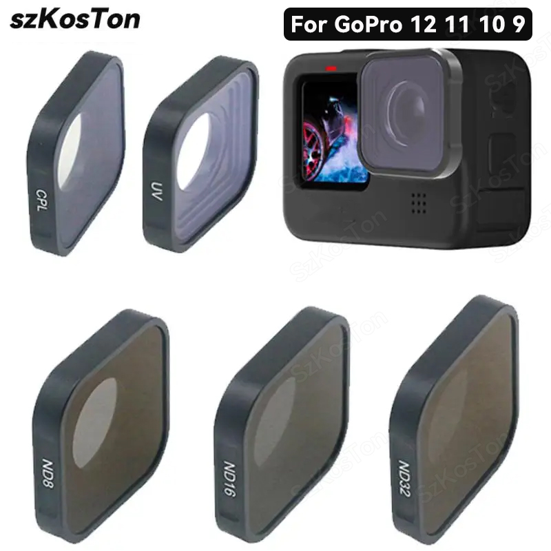 UV CPL ND8 ND16 ND32 Filter fo - Gopro Action Camera Hero 11 Black 评论和价格
