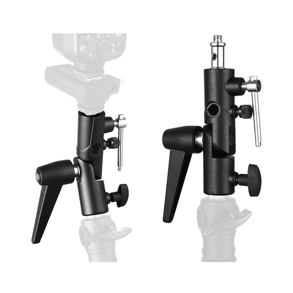 Flash Bracket Hot Shoe Umbrell - Photography Lighting With Umbrella 评论和价格