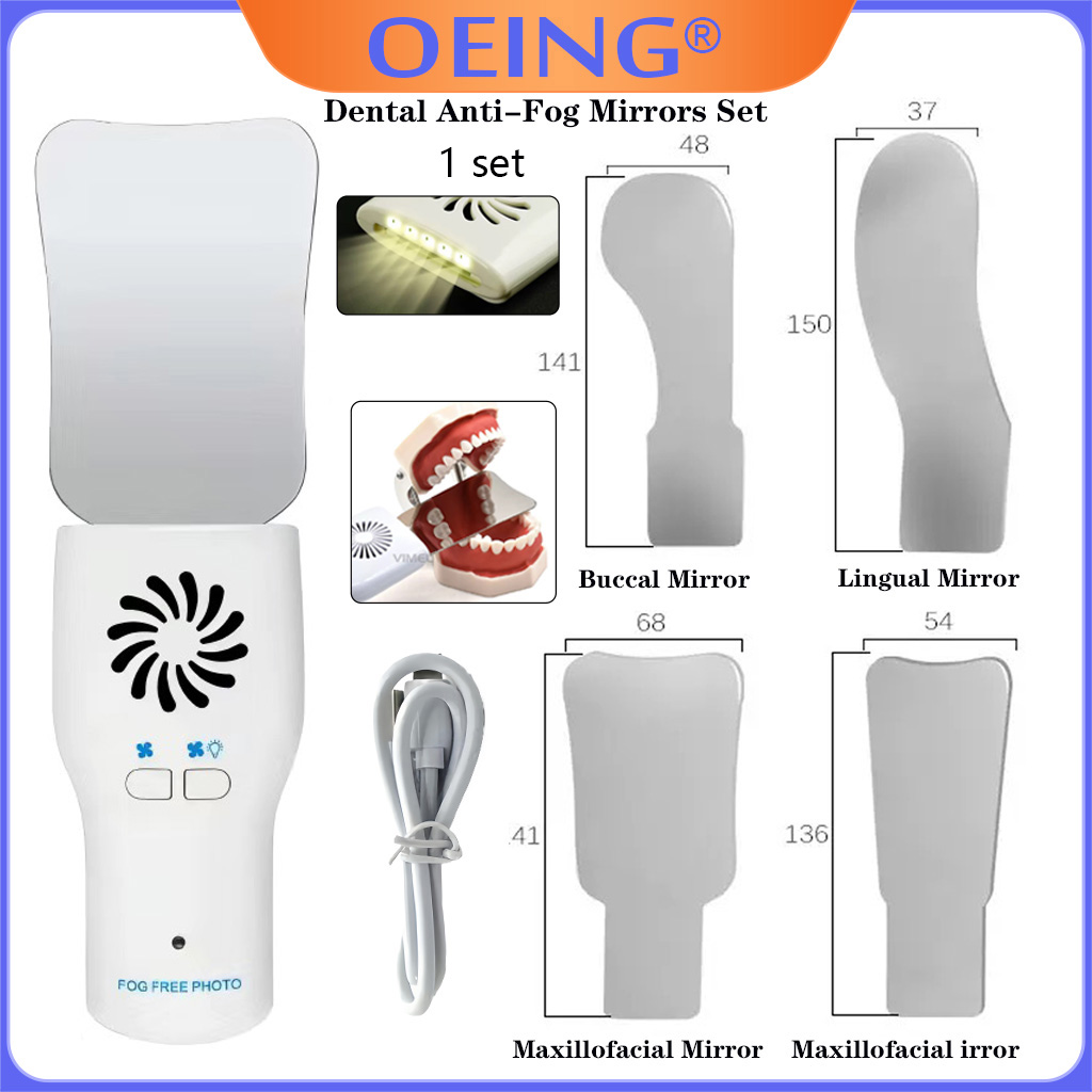 AG Dental Anti-Fog Mirrors Set - Photography Lighting Set 评论和价格