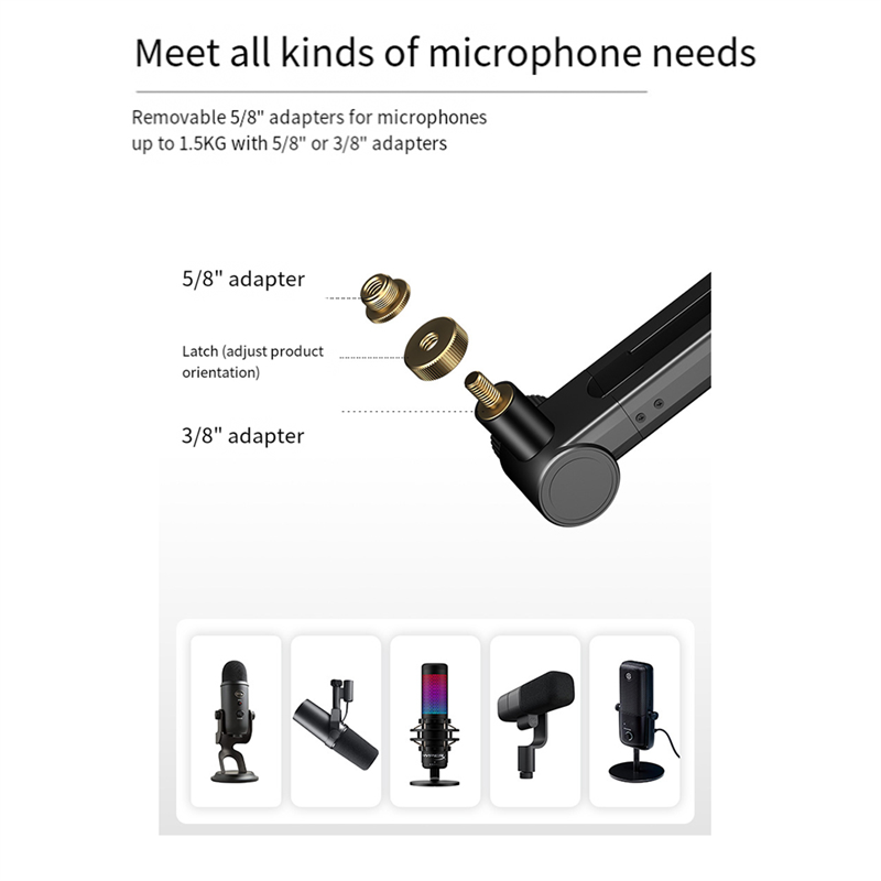 360 Degree Adjustable Micropho - Boom Arm Stand 评论和价格