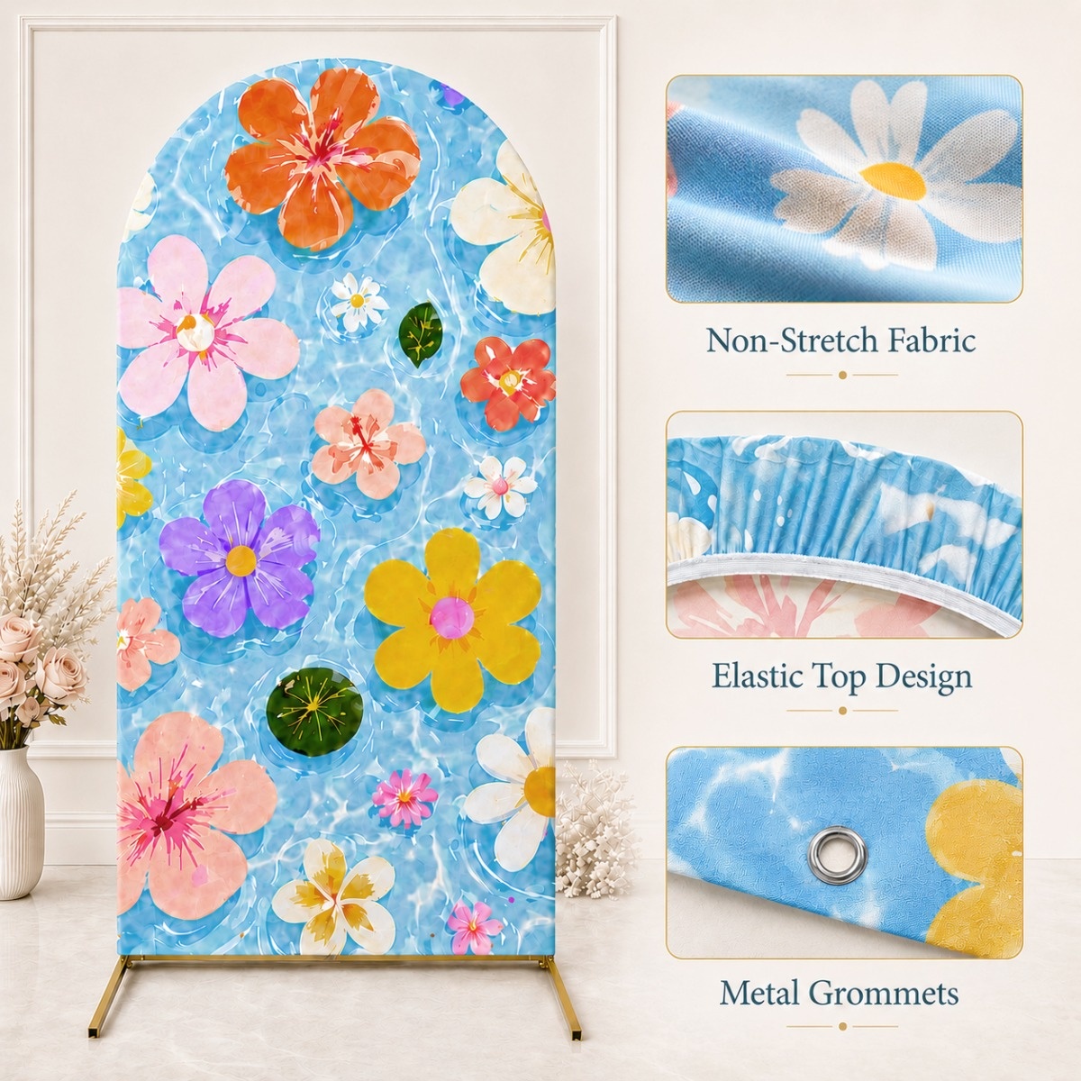Arch Backdrop Cover Groovy One - Photography Lighting Backdrop 评论和价格