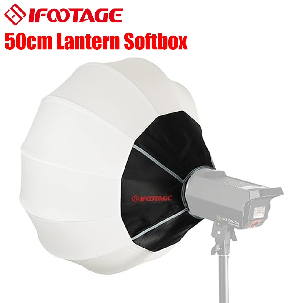IFOOTAGE 65x65CM Lantern Softb - Barn Door Modifier 评论和价格