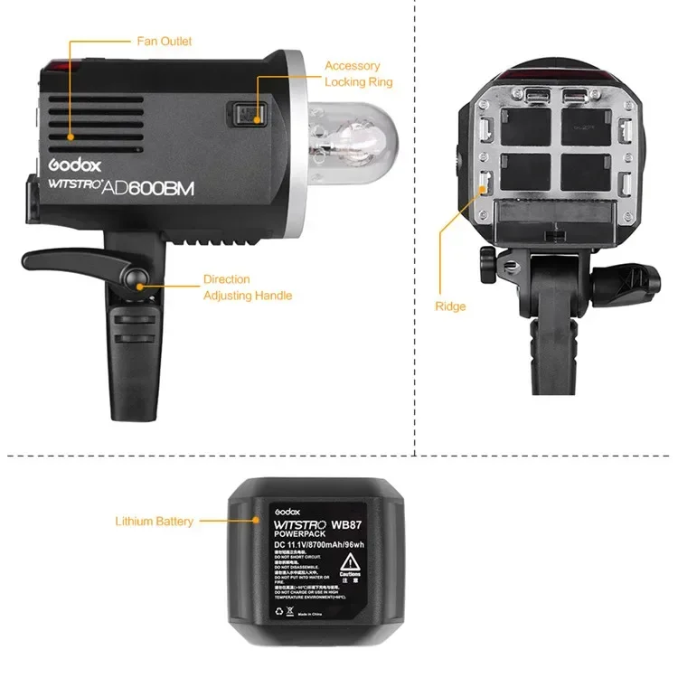 2026 Premium  AD600BM 600W Stu - Lighting In Photography 评论和价格