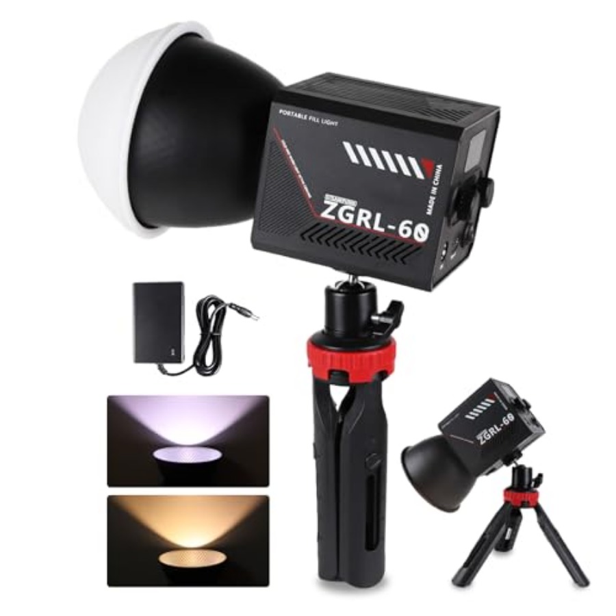 60W COB LED Video Light Handhe - Photography Lighting Video 评论和价格