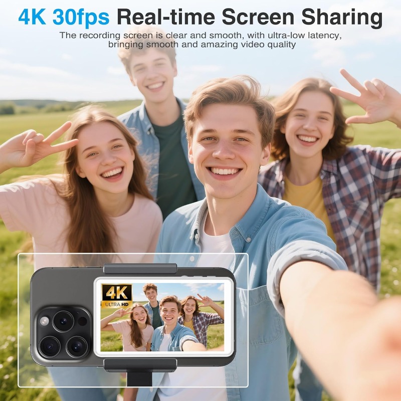 Vlog Selfie Monitor Screen Mag - Photography Lighting Set 评论和价格