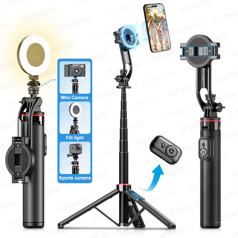 AXNEN C20 Magnetic Selfie Stic - Photography Lighting With Umbrella 评论和价格