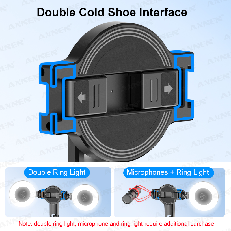 AXNEN C20 Magnetic Selfie Stic - Photography Lighting With Umbrella 评论和价格