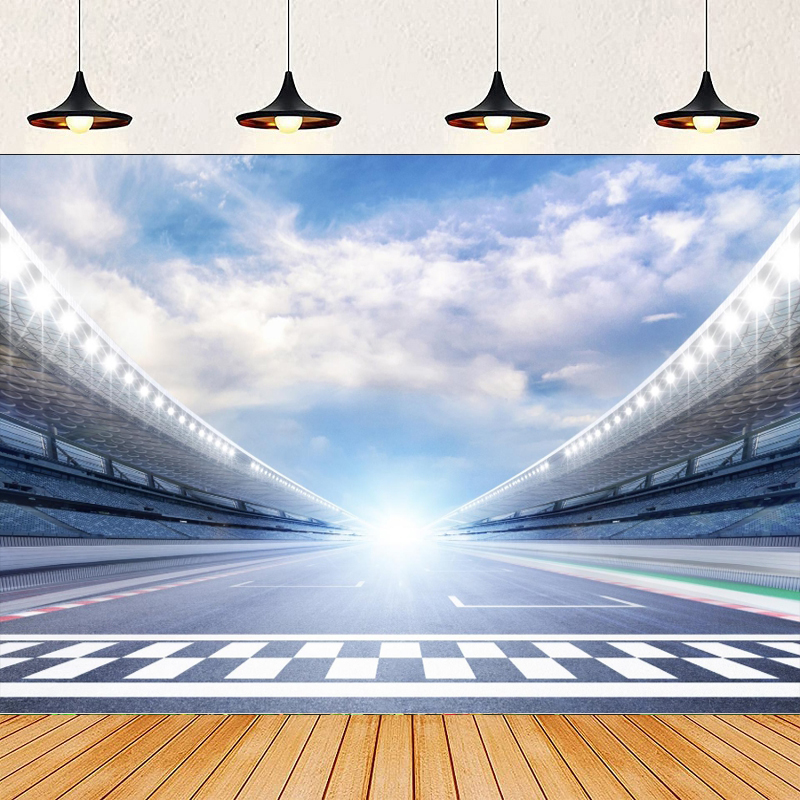 Racing Car Photography Backdro - Photography Lighting Backdrop 评论和价格
