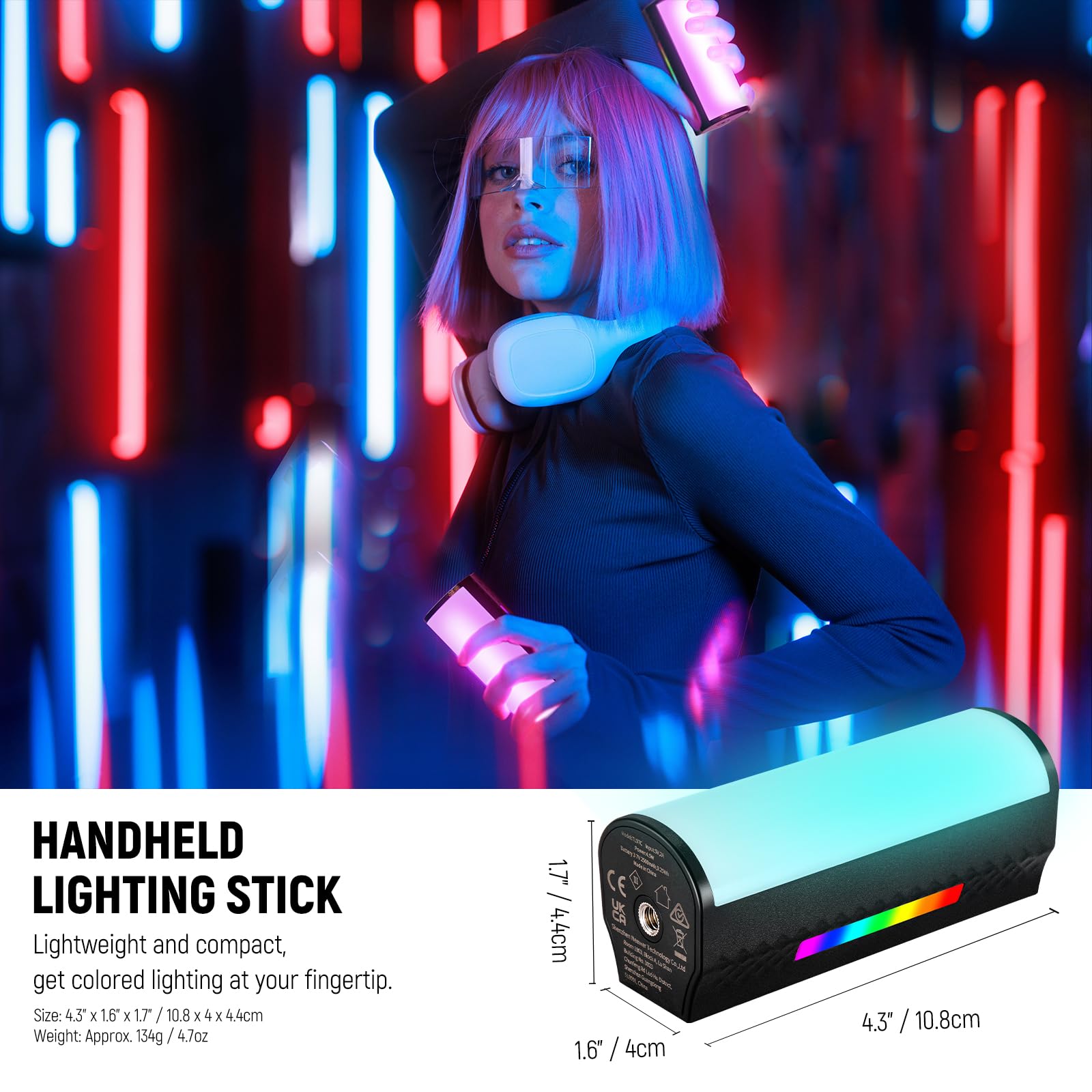 NEEWER Magnetic Handheld Light - Photography Lighting Wand 评论和价格
