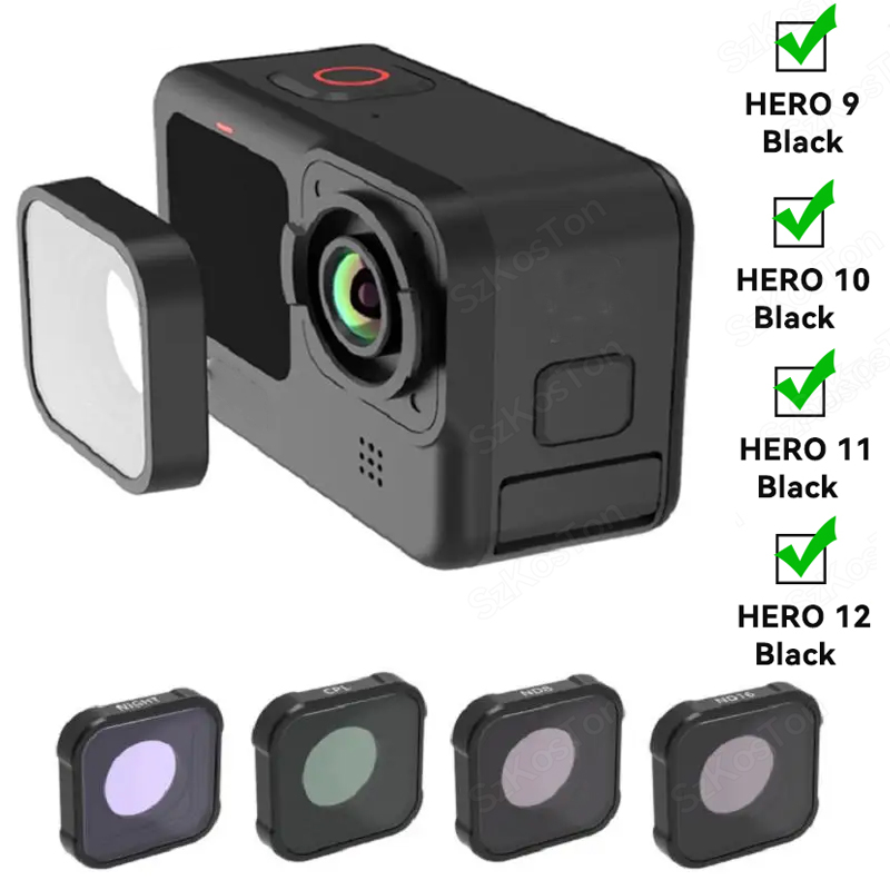 CPL UV ND8 ND16 ND32 ND Filter - Gopro Action Camera Hero 11 Black 评论和价格