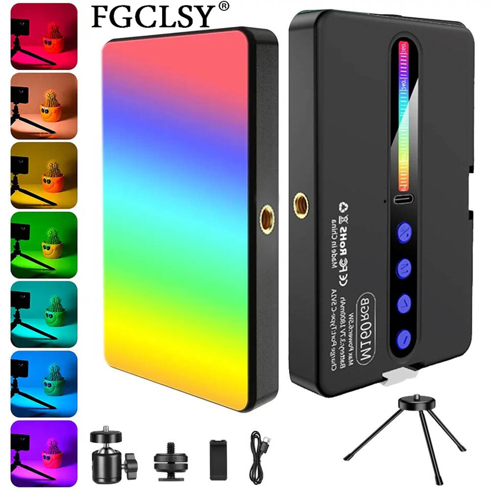 LED RGB Camera Light Full Colo - Photography Lighting With Umbrella 评论和价格