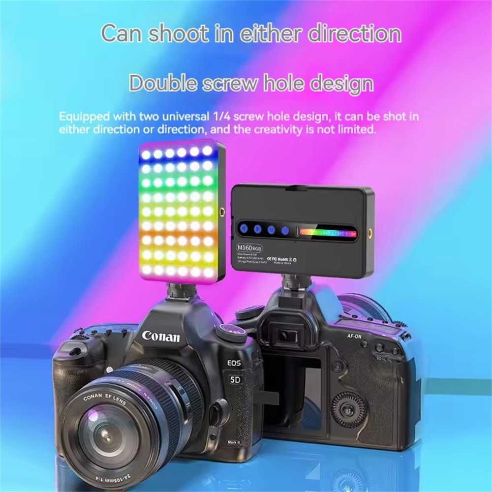 LED RGB Camera Light Full Colo - Photography Lighting With Umbrella 评论和价格