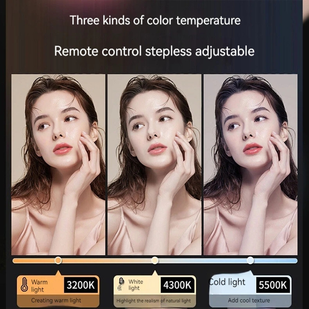 LED RGB Camera Light Full Colo - Photography Lighting With Umbrella 评论和价格