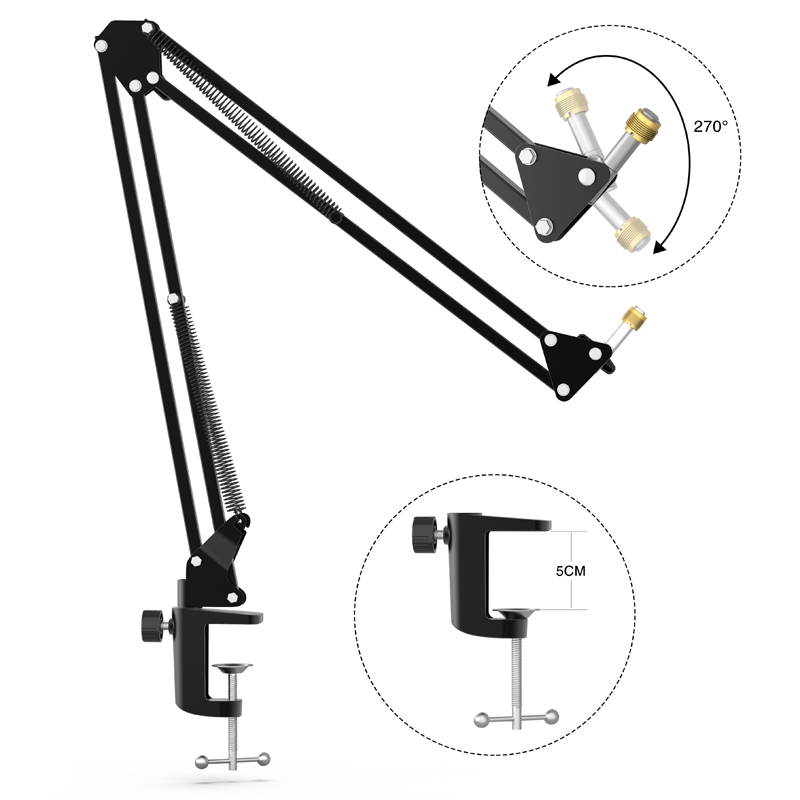 FIFINE Adjustable Microphone S - Boom Arm Stand 评论和价格