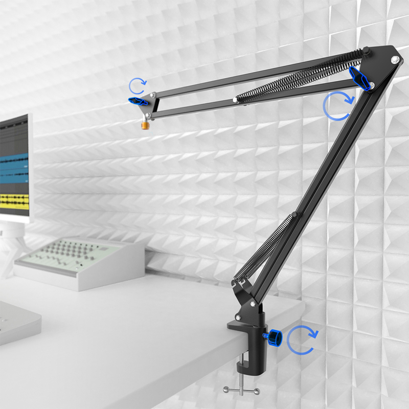 FIFINE Adjustable Microphone S - Boom Arm Stand 评论和价格
