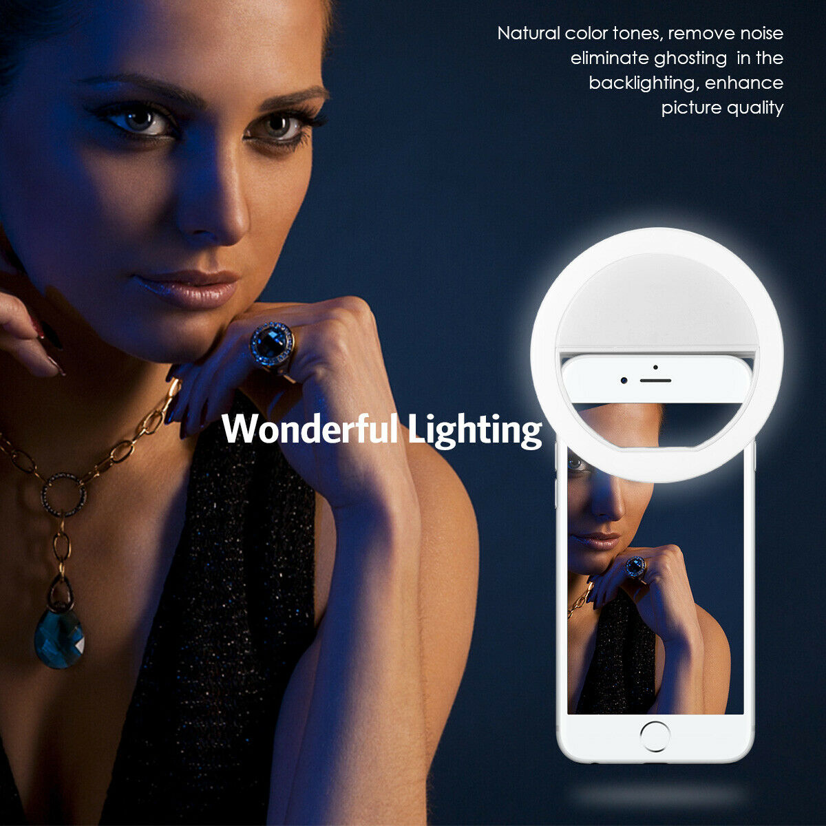 USB Charge Led Selfie Ring Lig - Photography Lighting Overhead 评论和价格