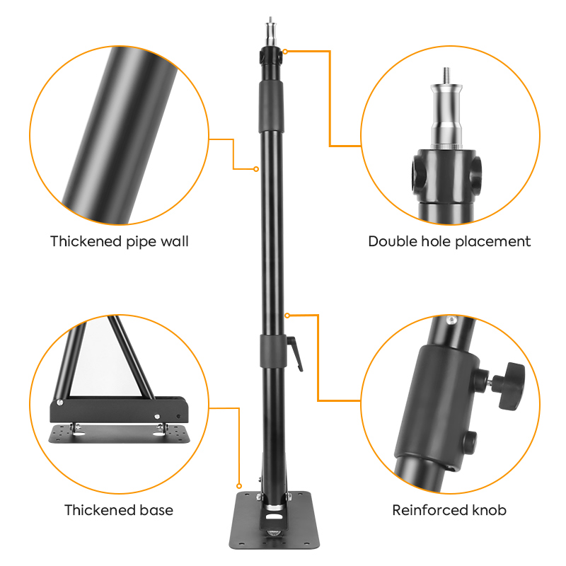 53.9inch Wall Mount Aluminium  - Boom Arm Stand 评论和价格