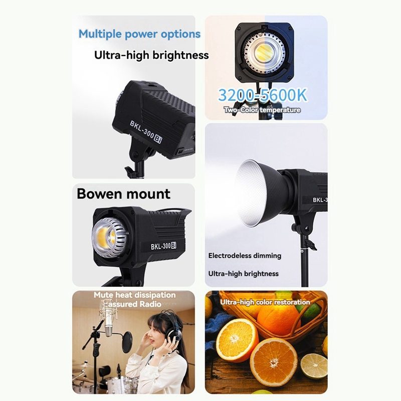 300W Bi LED Video Light, Conti - Photography Lighting Video 评论和价格