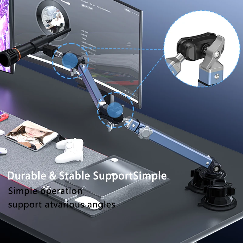 Professional Dual Suction Cup  - Boom Arm Stand 评论和价格