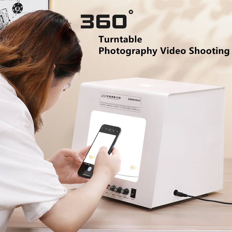 SANOTO Mini Photo Studio Photo - Jewelry Photography Lighting Kit 评论和价格