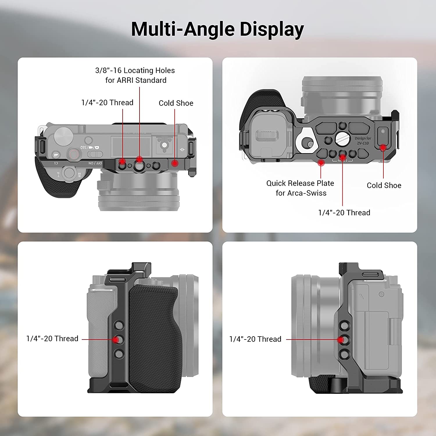 SmallRig for Sony ZVE10 Camera - Sony Camera A6400 评论和价格